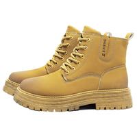 雪中飞 25年秋冬季时尚马丁靴复古大黄靴百搭休闲靴工装男靴女靴