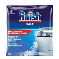 亮碟（finish）洗碗粉洗碗块光亮剂漂洗剂洗碗机机体清洁剂洗涤剂清洁块 洗碗机软水盐1kg