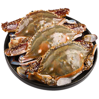 移动端、京东百亿补贴：往牧 梭子蟹 舟山梭子蟹 当季新蟹大螃蟹 新鲜冷冻 海蟹飞蟹 海鲜水产 大号净重4斤