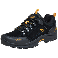CAMEL 骆驼 男子徒步鞋 A632026925 黑/桔黄 39