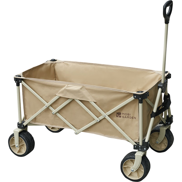 牧高笛 MOBIGARDEN）营地车 户外露营野餐便携可折叠推车云际V120 NX24689003 和风沙