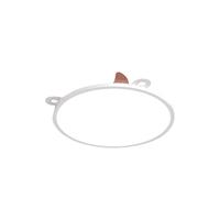GUJIA顾家led吸顶灯儿童灯 现代卧室灯温馨时尚浪漫创意圆形护眼灯饰灯具 全光谱小粉牛-φ50*4cm/48w智能
