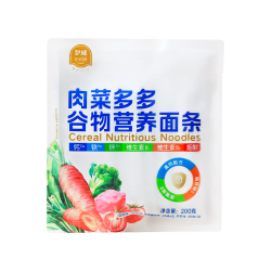 伊威 儿童面条 肉菜多多谷物营养面条 200g