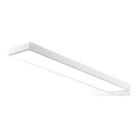 海德照明 HAIDE LIGHTINGLED长条吸顶灯 办公灯会议室方通商场教室1200*150*45mm 白色48W