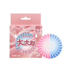 网易严选 大大颗蓝泡泡马桶泡腾片洁厕剂洁厕灵洁厕宝洁厕块  白桃150g