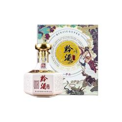 黔酒印象 酒 酱香型白酒 纯粮酿造53度白酒 53度 500mL 4瓶 黔酒华彩