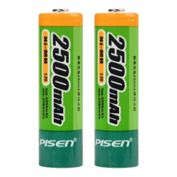 品胜 充电电池/充电器 2500mAh 镍氢充电电池  2粒