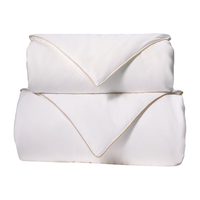 太湖雪【绸韵】蚕丝被100% 天然野生蚕丝子母被全棉云朵面料 2*2.3约8斤 【野生蚕丝】子母被A类全棉3+5斤 200*230cm(双人被)