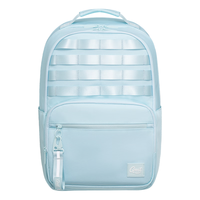 Gmt for kids 初中高中生书包护脊减负双肩包大容量轻便背包男女 冰清绿