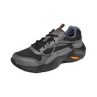 斯凯奇（Skechers）男鞋运动鞋潮流防滑休闲鞋低帮复古增高老爹鞋237430 CCBK木炭色/黑色 41
