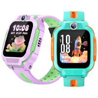小天才儿童电话手表U5丁香紫 长续航儿童手表GPS定位智能手表儿童4G大屏视频通话硬件全男女表