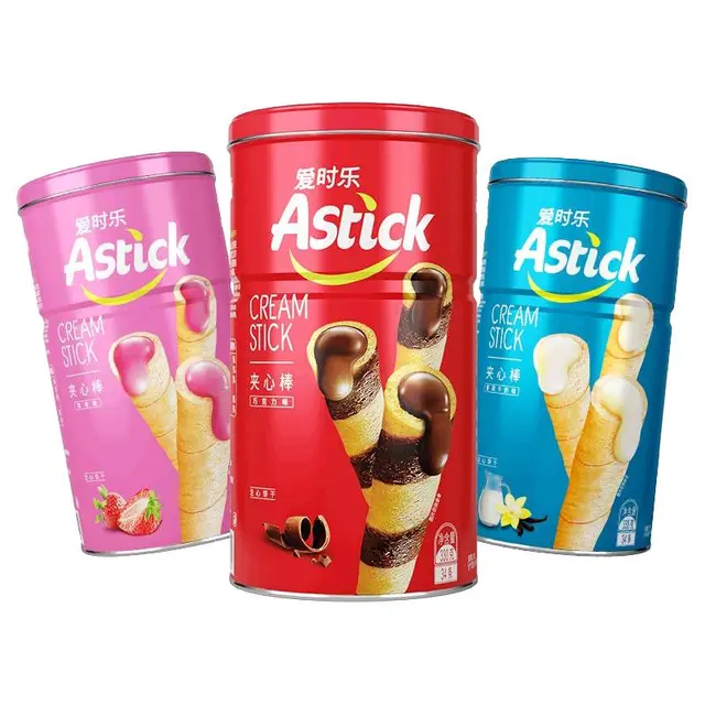 AStick 爱时乐 夹心棒 香草牛奶味