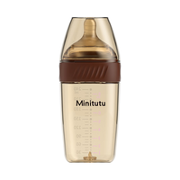 Minitutu 防胀气 婴儿奶瓶  12个月以上 240ml