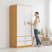 金经金属 钢制衣柜 0.9米 落地柜