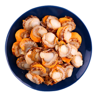 一虾一世界冷冻大号带黄扇贝肉 无沙蒜蓉粉丝扇贝去壳去沙 海鲜火锅烧烤食材 大号扇贝肉500g*3袋【40/60规格】