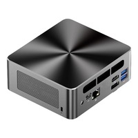 中柏(Jumper)英特尔i5 12450H迷你主机办公教育口袋电脑台式mini主机mini pc i5H准系统(无内存硬盘) i5准系统/wifi6+双网口