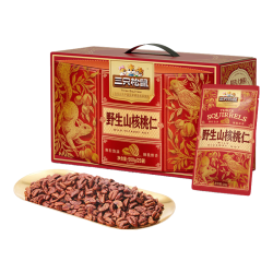 三只松鼠 野生山核桃仁 500g 盒装