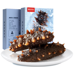 鲜京采 大连即食海参500g 大号8-10只 底播辽刺参  源头直发 即食海参 500g 8-10只