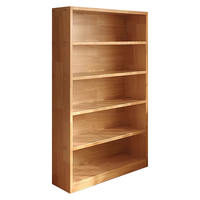 移动端、京东百亿补贴：立太 LEADTEK 书架书柜落地置物架一体靠墙柜子储物柜 六层60CM全实木