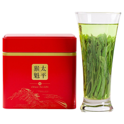 绿满堂 太平猴魁 特级绿茶  125g罐装