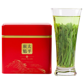 绿满堂 太平猴魁 特级绿茶  125g罐装