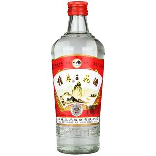  GUILIN SANHUA/桂林三花 粮食酒 米香型白酒 玻璃瓶  38%Vol. 包装 480ml