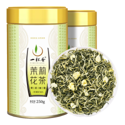 一杯香 茶叶茉莉花茶横县特级500g2026新茶礼盒装自己喝送礼茉莉绿茶冷泡