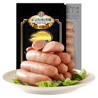 海霸王 黑珍猪台式烤肠 火山石香肠热狗 居家户外火锅烧烤食材儿童早餐 原味268g 6包共