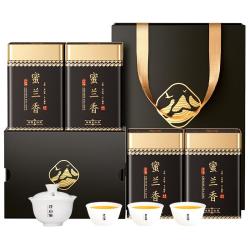 正山顶 茶叶礼盒特级浓香潮州凤凰单枞乌龙茶蜜兰香单丛罐装500g经典耐泡
