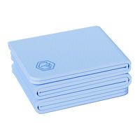 京东京造小午睡垫 TPE瑜伽垫可折叠便携男女多功能防滑减震奶蓝