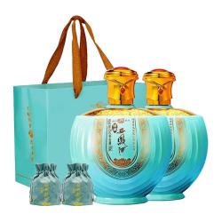 西凤酒 西凤窖藏青坛45度绵柔型凤香白酒500ml*2瓶纯粮入口甘美婚宴送礼