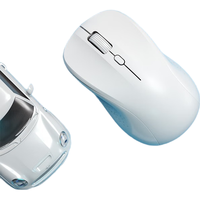 B.O.W 航世 M138 2.4G无线鼠标 1200DPI 苹果白