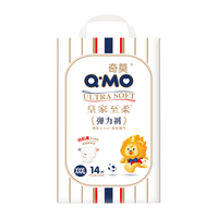 奇莫Q-MO皇家至柔拉拉裤XXXL14片(18kg以上)加大码弹力裤超薄透气