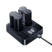 LIano 绿巨能 NP-W235 相机电池 7.2V 2040mAh 充电套装 2块装