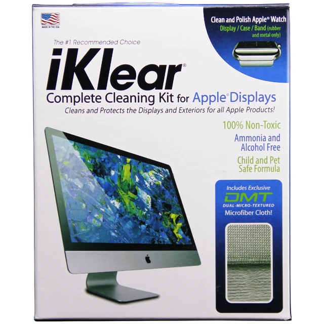  iKlear IK-26K 液晶屏幕清洁 电脑清洁套装+清洁布+清洁剂+清洁工具  核芯显卡