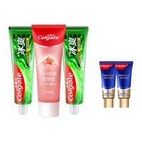 Colgate/高露洁冰爽龙井+喜马拉雅盐 含氟防蛀卓效洁白温和修护