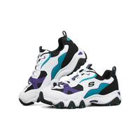 SKECHERS 斯凯奇 春季女鞋透气运动鞋小白鞋老爹鞋女熊猫鞋尺码偏大