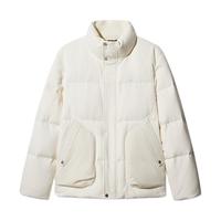 卡宾90鸭绒千鸟格羽绒服 漂白色 XL