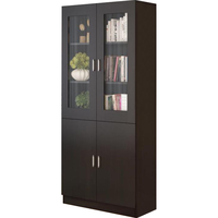  ZHONGWEI/中伟 MGZ-8 自由组合 木质书柜 玻璃门  5层