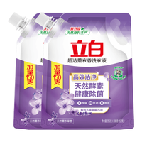 Liby 立白 超洁薰衣香洗衣液家用实惠补充装香味持久留香除菌除螨婴幼儿适用 超洁熏衣香3.8斤(2袋装)