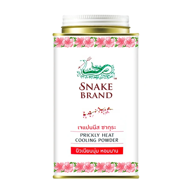 SNAKE BRAND/蛇牌 干爽解暑 男士爽身粉  140g