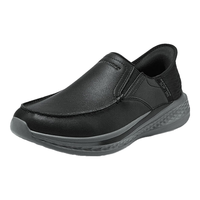 斯凯奇(Skechers)男款休闲商务鞋舒适透气休闲鞋205238 黑色/BLK 41