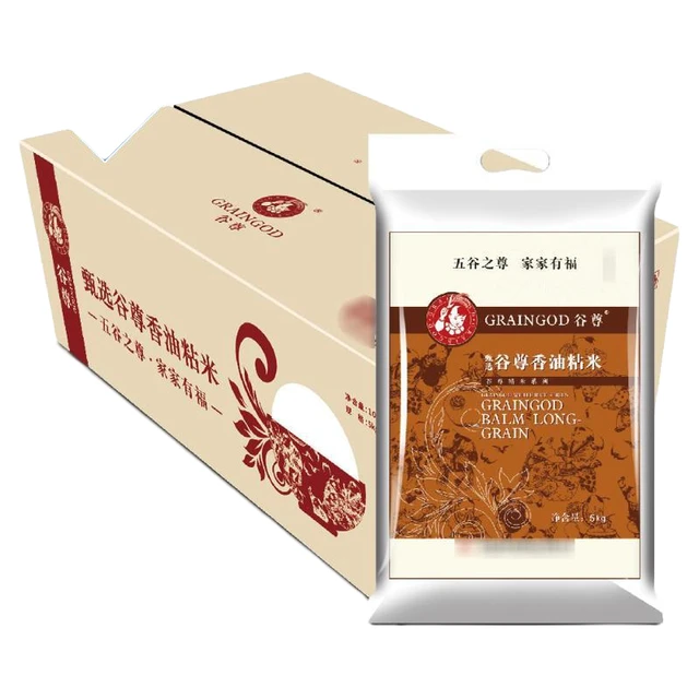 谷尊 Graingod) 甄选谷尊香油粘米 5kg*2