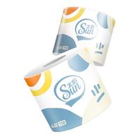 太阳云感柔肤 有芯4层110g 卫生纸巾 卷筒纸 厕纸 4层 110g*30卷 