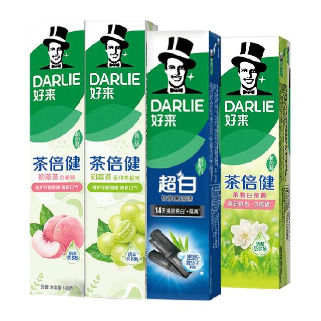 88VIP：好来 超白初萃茶牙膏 600g