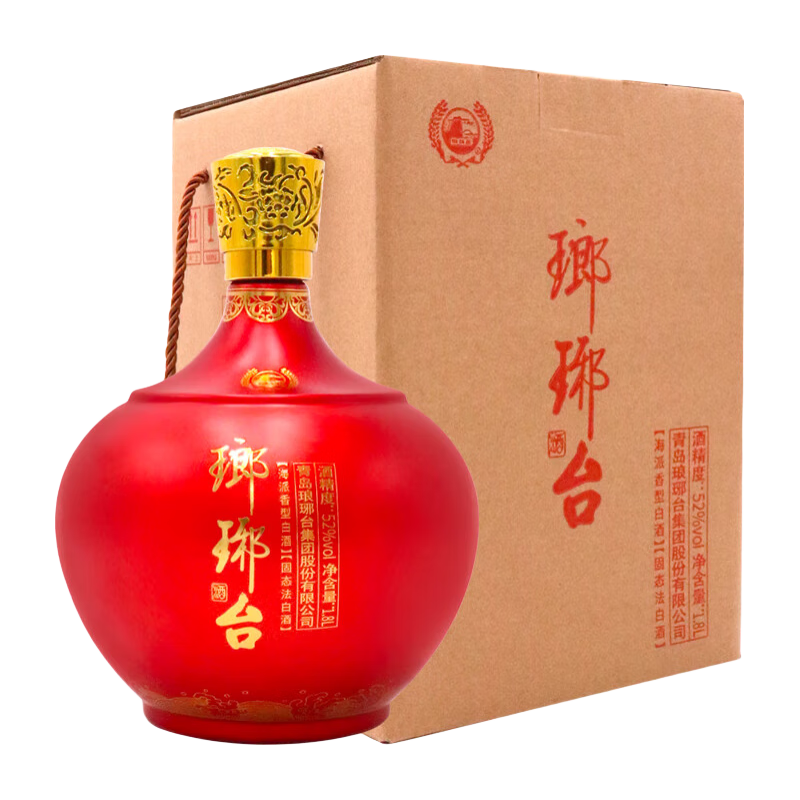  LANGYATAI/琅琊台 纯粮酒 白酒  坛装 其他 52%vol 1.8L