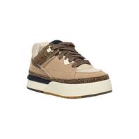春秋男女同款厚底圆头系带运动鞋休闲鞋 1152719沙色