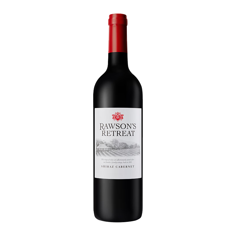  Rawson’s Retreat/洛神山庄 14.5度 设拉子赤霞珠干红葡萄酒  2022年 瓶装 750ml 14.5%