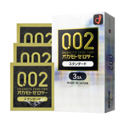 冈本 002超薄标准安全套 3只