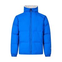 JOMA短款棉服男女同款2023软糯羊羔绒里冬季防风保暖立领棉衣外套 蓝色 L